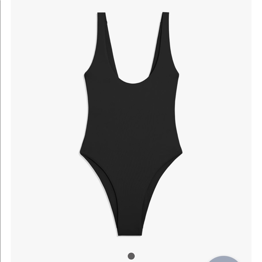Weworewhat NWT & hygiene liner. xs black one piece